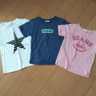 コドモビームス(こども ビームス)のビームスミニ　キッズティシャツ　110 　3枚セット(Tシャツ/カットソー)