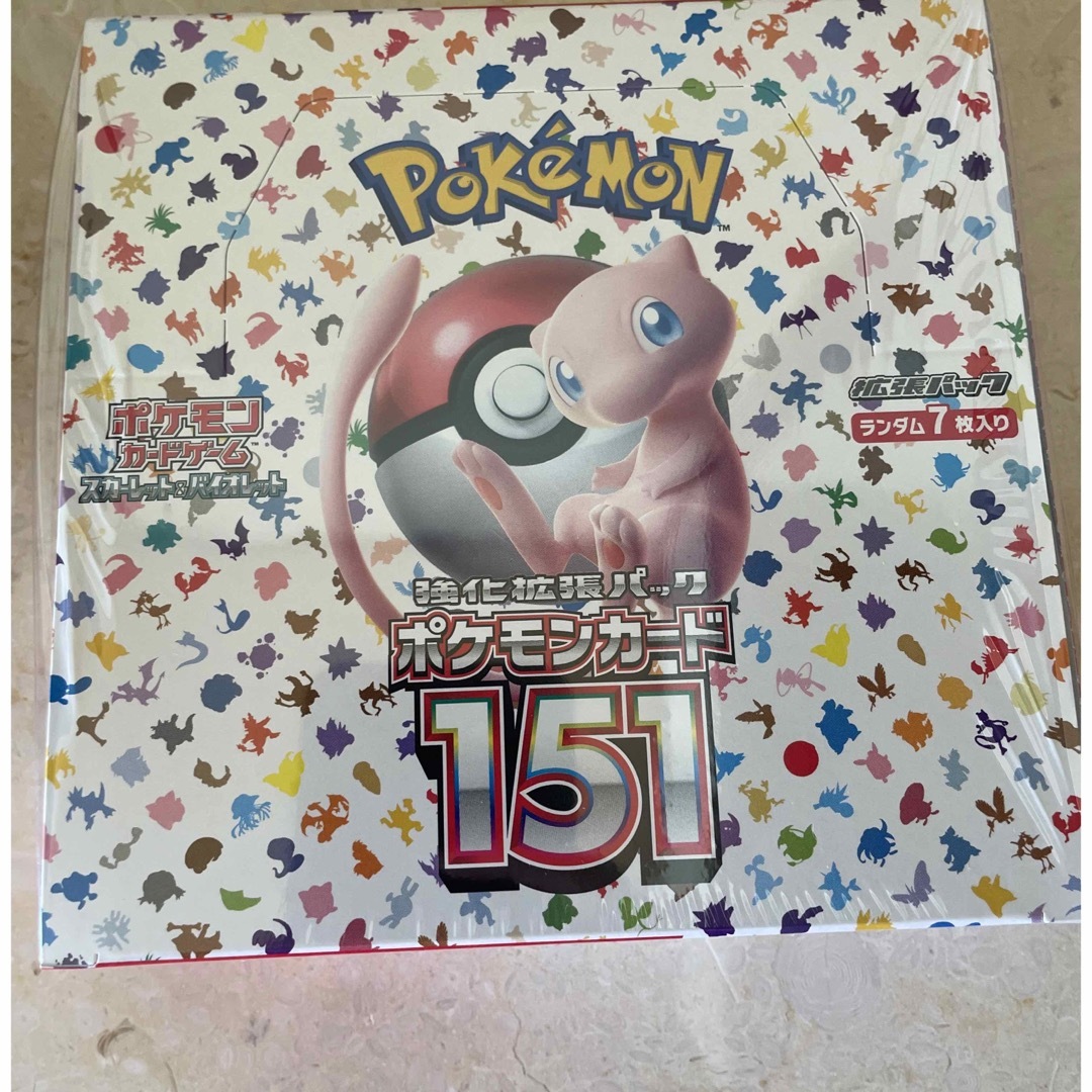 ポケモンカード強化拡張パック151 1BOXシュリンクあり エンタメ/ホビーのトレーディングカード(Box/デッキ/パック)の商品写真