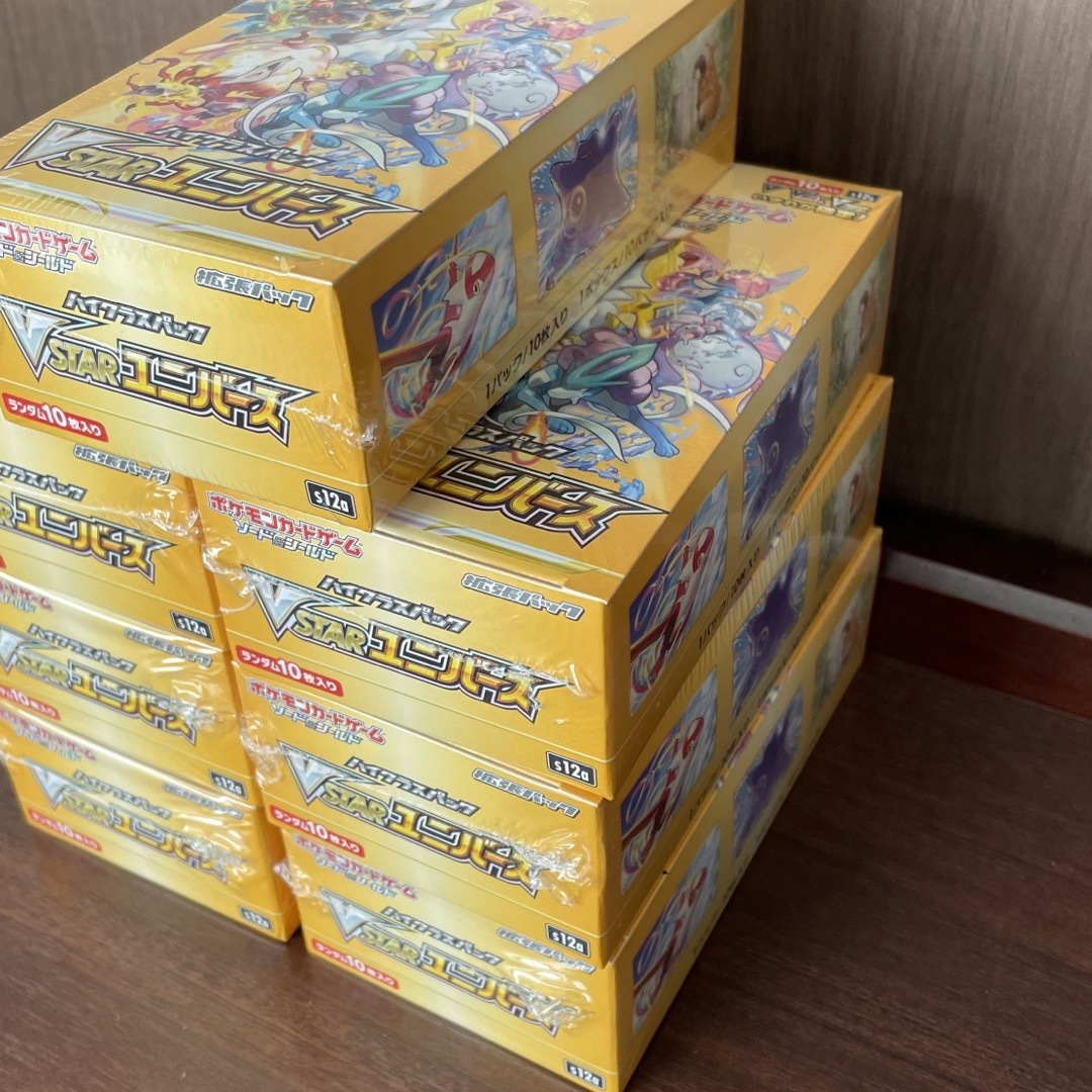 ポケモン - ポケモンカード Vスターユニバース 7BOX シュリンク ポケモン - ポケモンカード Vスターユニバース 7BOX シュリンク