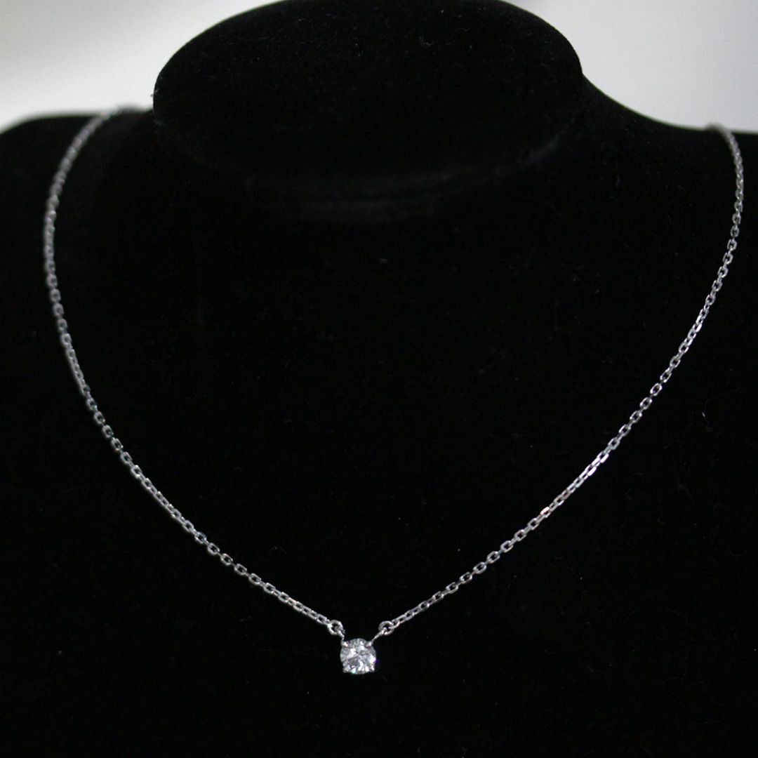 田崎 TASAKI ダイヤモンド 0.02ct デザイン ネックレス 40cm