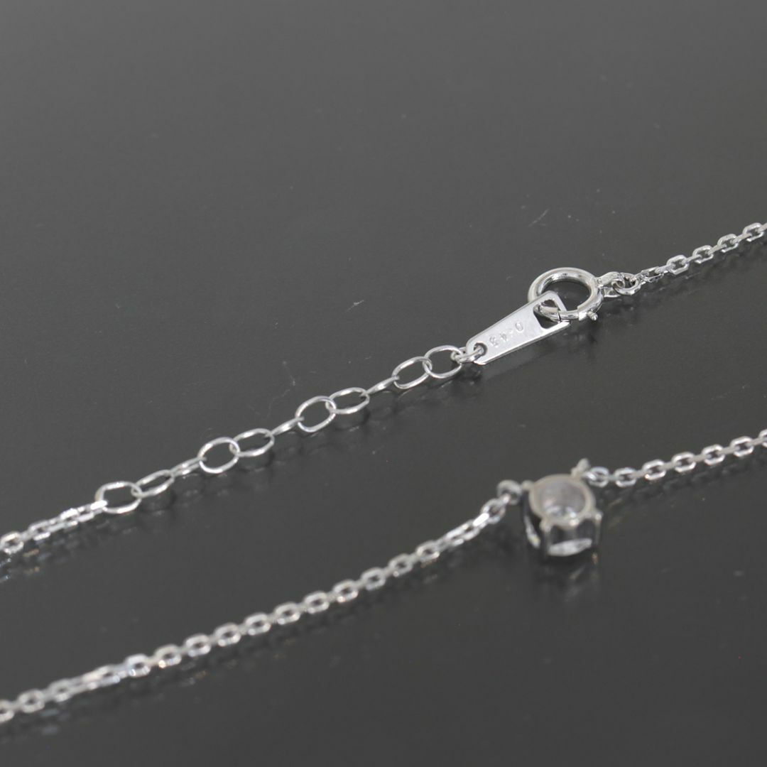 田崎 TASAKI ダイヤモンド 0.02ct デザイン ネックレス 40cm