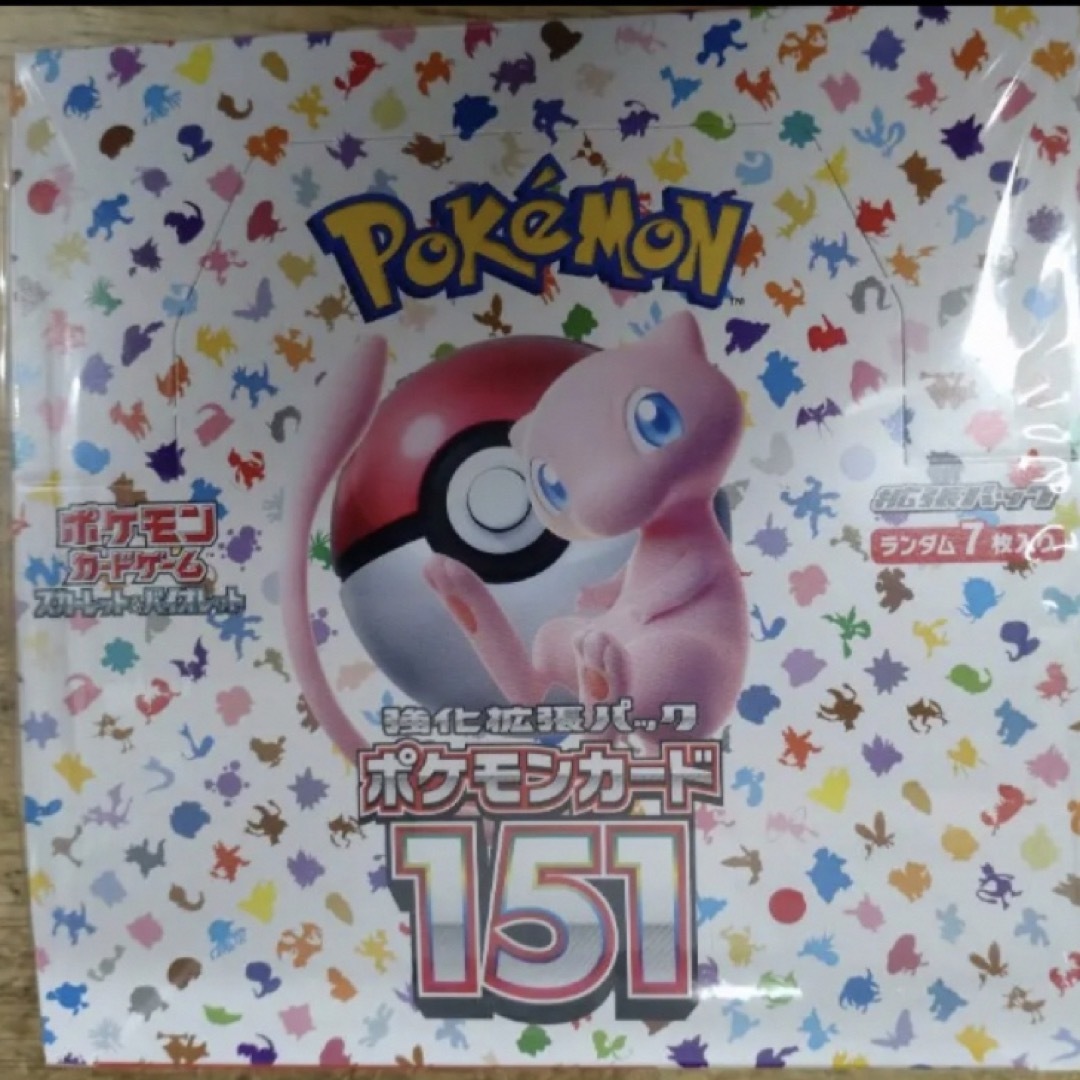 ポケモンカード151BOX　新品未開封シュリンク付き