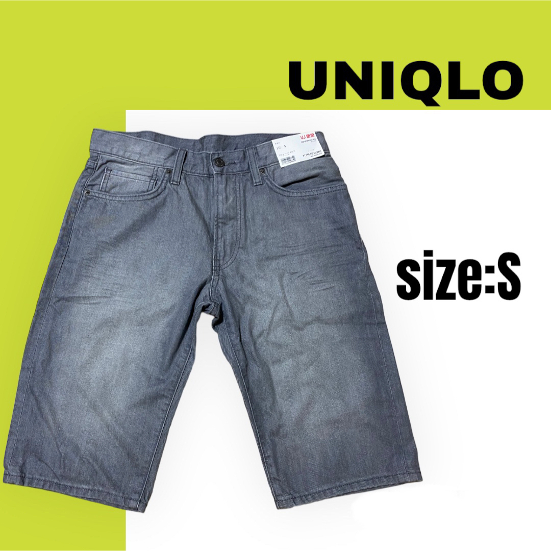 UNIQLO(ユニクロ)の【新品未使用】UNIQLO ユニクロ デニムハーフパンツ メンズのパンツ(ショートパンツ)の商品写真