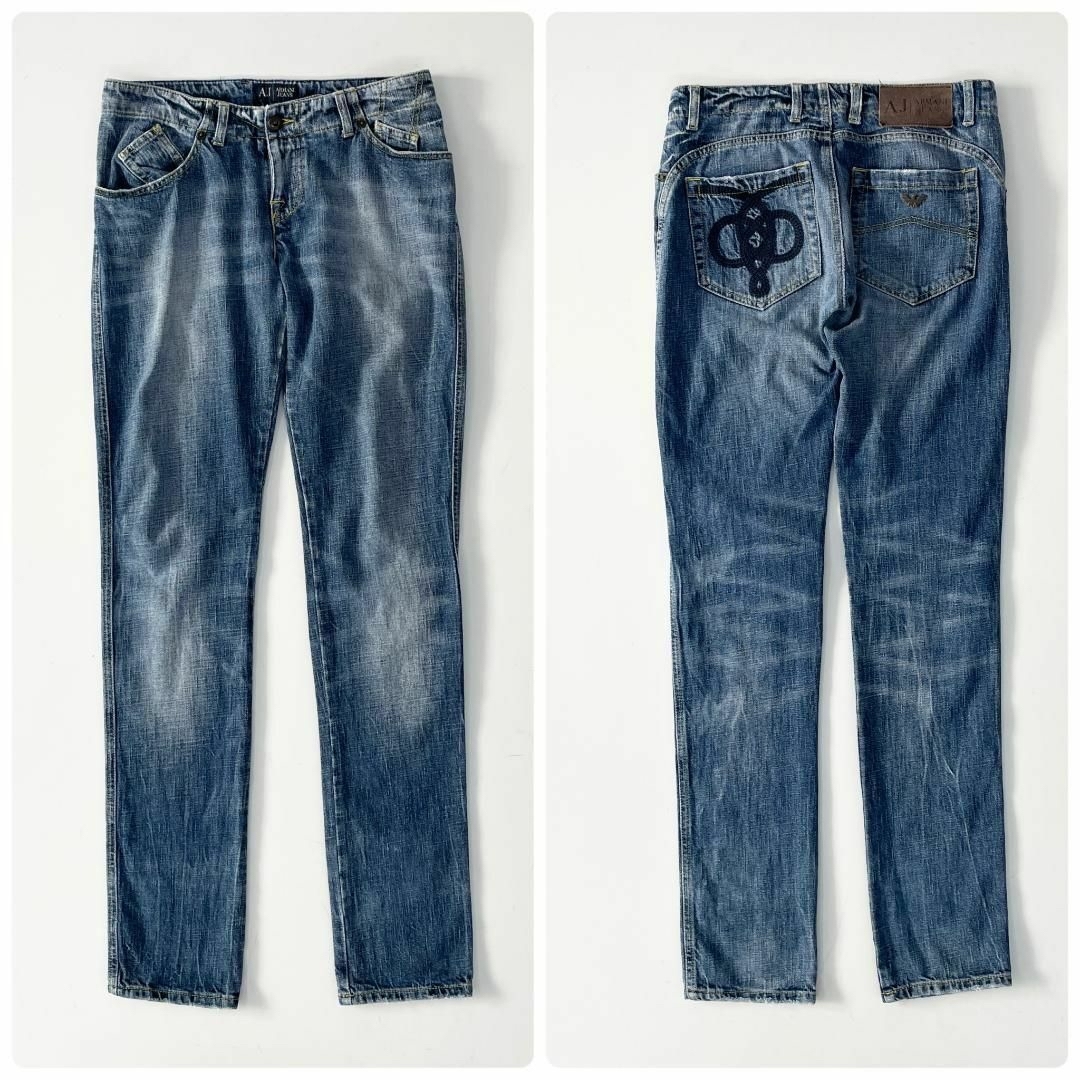 ARMANI JEANS アルマーニジーンズ デニム メンズ28 S M | フリマアプリ ラクマ