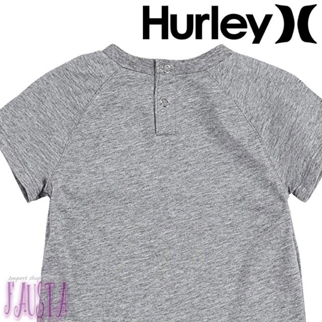 Hurley(ハーレー)のハーレー 半袖カバーオール 半袖 ベビー服 赤ちゃん服 サーフ系 キッズ/ベビー/マタニティのベビー服(~85cm)(カバーオール)の商品写真