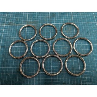 リング（30mm）10個セット☆レザークラフト(各種パーツ)