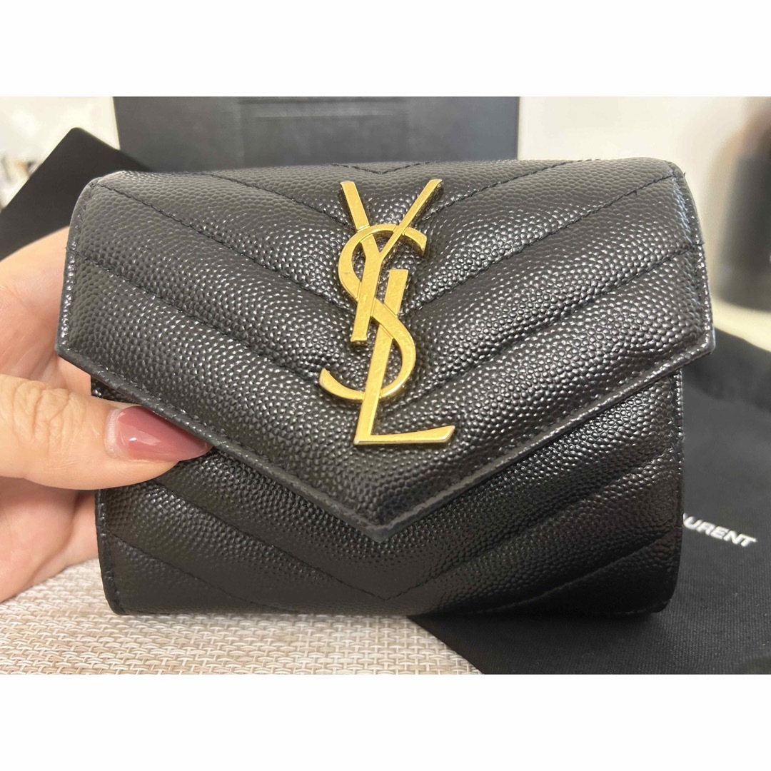 YSL 折りたたみ財布