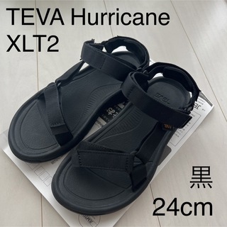 テバ(Teva)のTEVA Hurricane XLT2 ブラック 24cm(サンダル)
