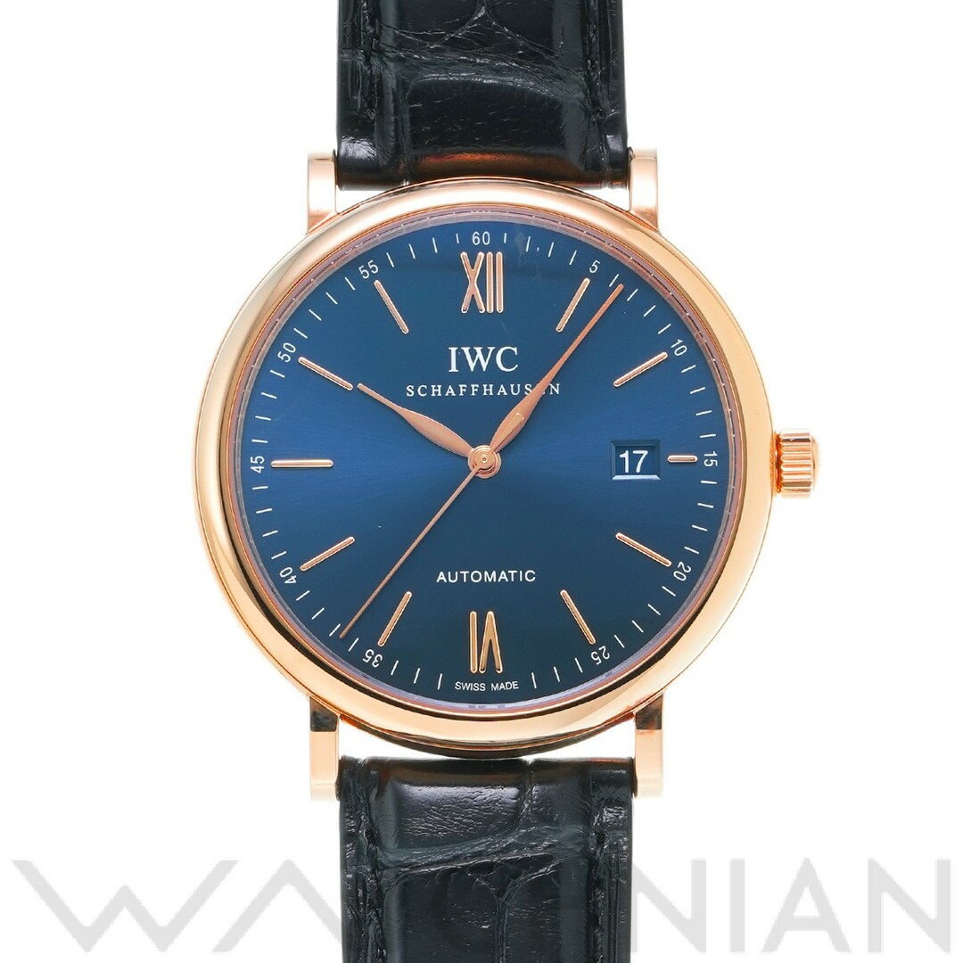 インターナショナルウォッチカンパニー IWC IW356522 ブルー メンズ 腕時計