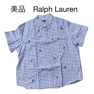 ラルフローレン(Ralph Lauren)の美品　Ralph Lauren  ラルフローレン　チェック　シャツ　XXLサイズ(シャツ)