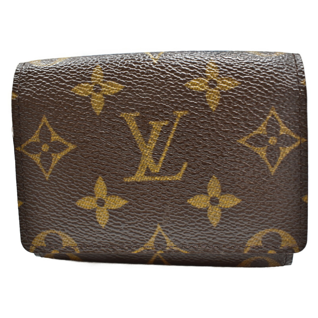 【品】 LOUISVUITTON
カルトドゥヴィジット M62920 モノグラム/ブラウン系 コーティングキャンバス カードケース　名刺入れ　シンプル　おしゃれ　ユニセックス　人気　定番　ギフト　プレゼント包装可 松山久万ノ台店