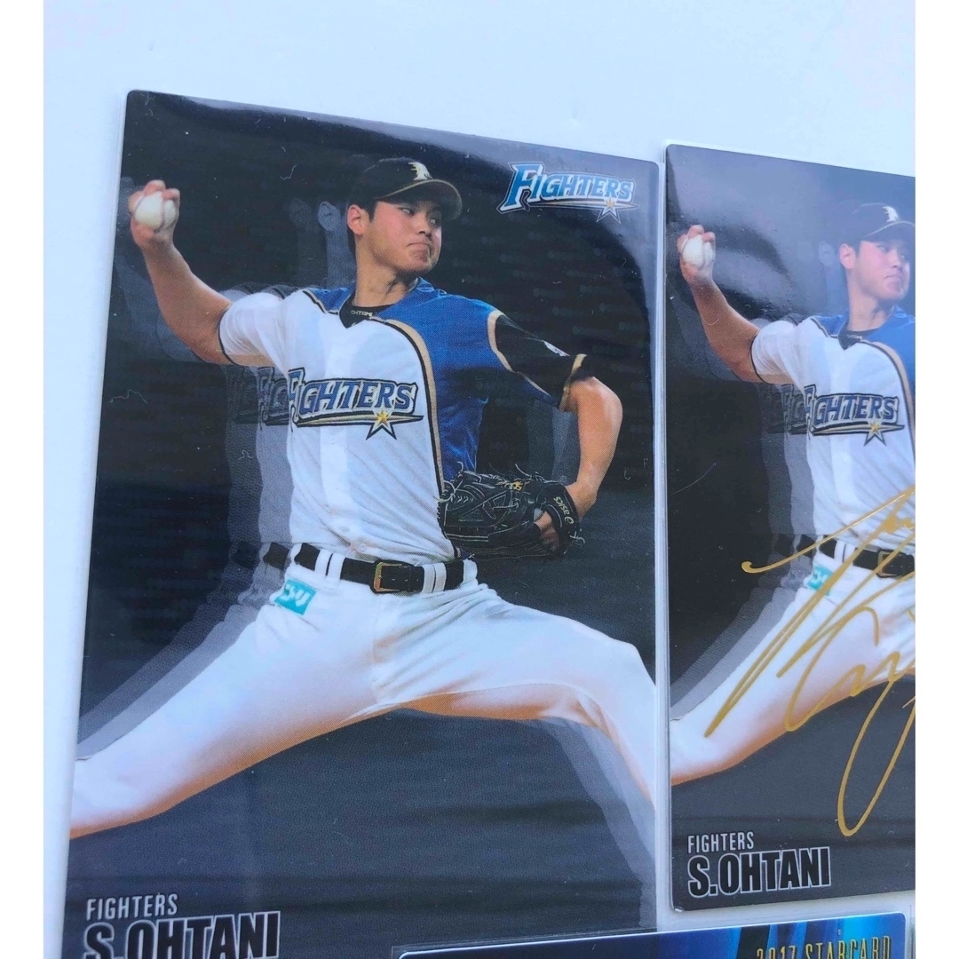 【ＰＳＡ９】大谷翔平 2017 カルビー スターカード #S-26 赤箔サイン