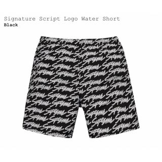 シュプリーム(Supreme)の新品 Supreme Signature Script Water Short(ショートパンツ)