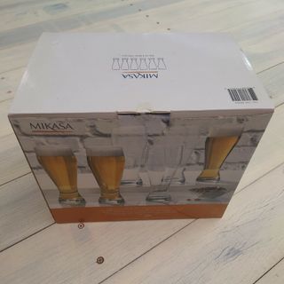 【生ビールが美味い♪】MIKASAビアグラス660ml☆6コセット☆(アルコールグッズ)