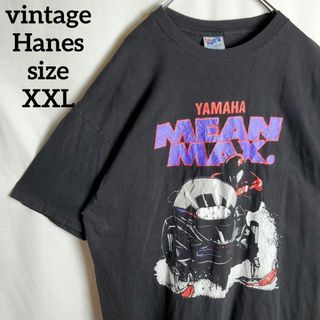 ヘインズ(Hanes)のHanes　ヴィンテージ　シングルステッチ　Tシャツ　ヤマハ　古着　ストリート(Tシャツ/カットソー(半袖/袖なし))