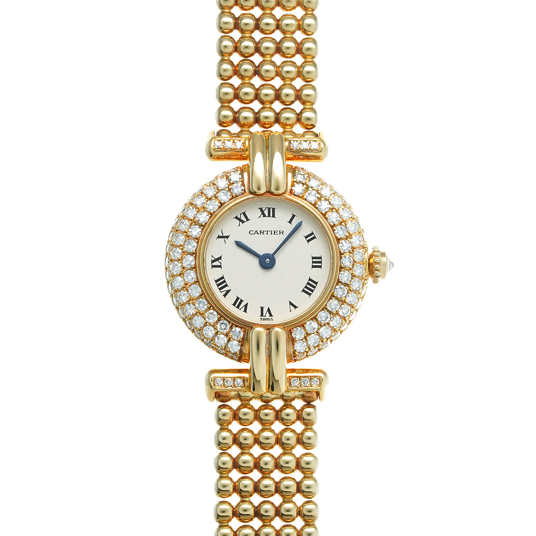 Cartier(カルティエ)の中古 カルティエ CARTIER WB1018A8 シルバー レディース 腕時計 レディースのファッション小物(腕時計)の商品写真