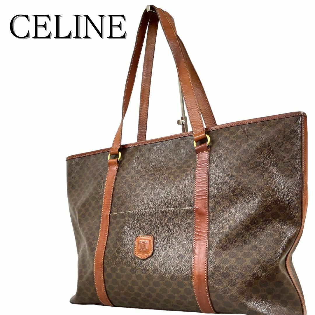 フィールを celine ブラックレザー トートバックの通販 by プロフ必読