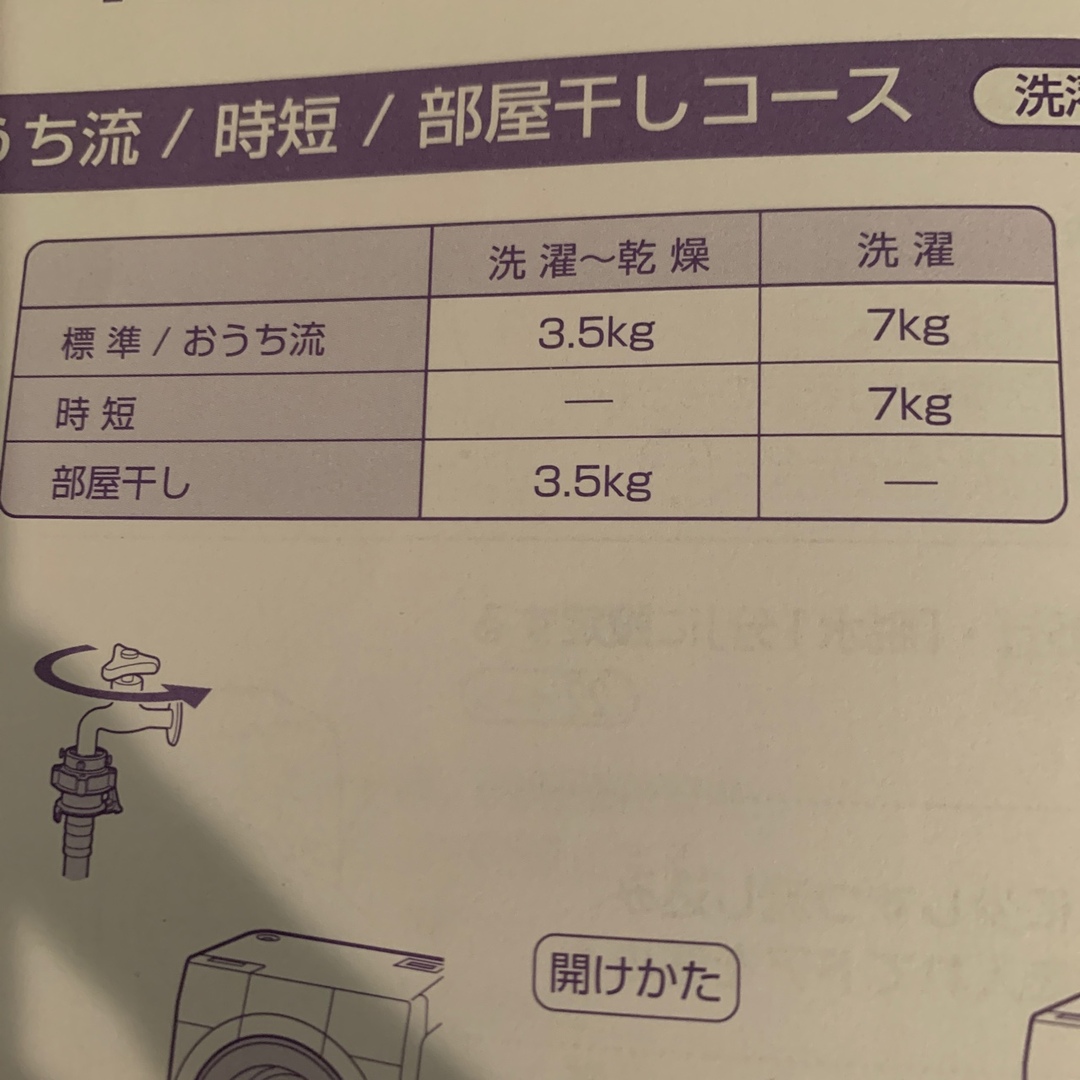 SHARP(シャープ)のシャープ　ドラム式電気洗濯乾燥機ES-S7C  2019年製　7kg/3.5kg スマホ/家電/カメラの生活家電(洗濯機)の商品写真