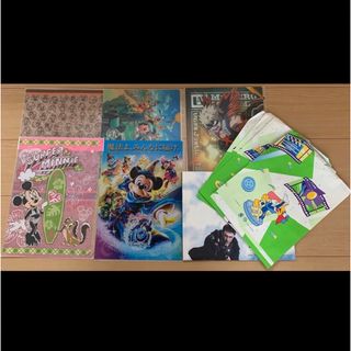 ディズニーファイル　ヒーローアカデミアファイル　ハリーポッター紙袋　まとめ売り(クリアファイル)