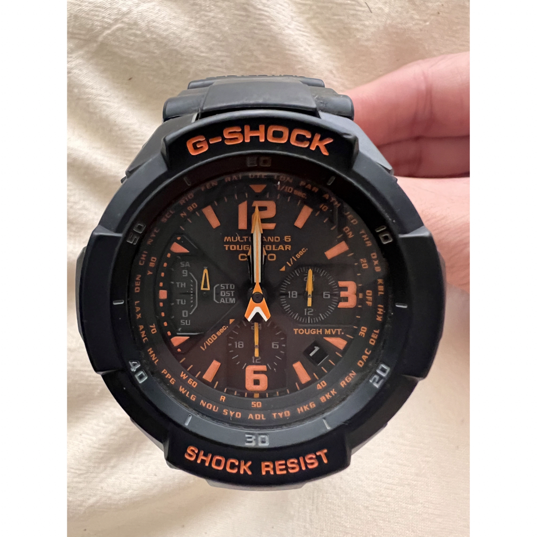 【美品】CASIO G-SHOCK  スカイコクピット  GW-3000B