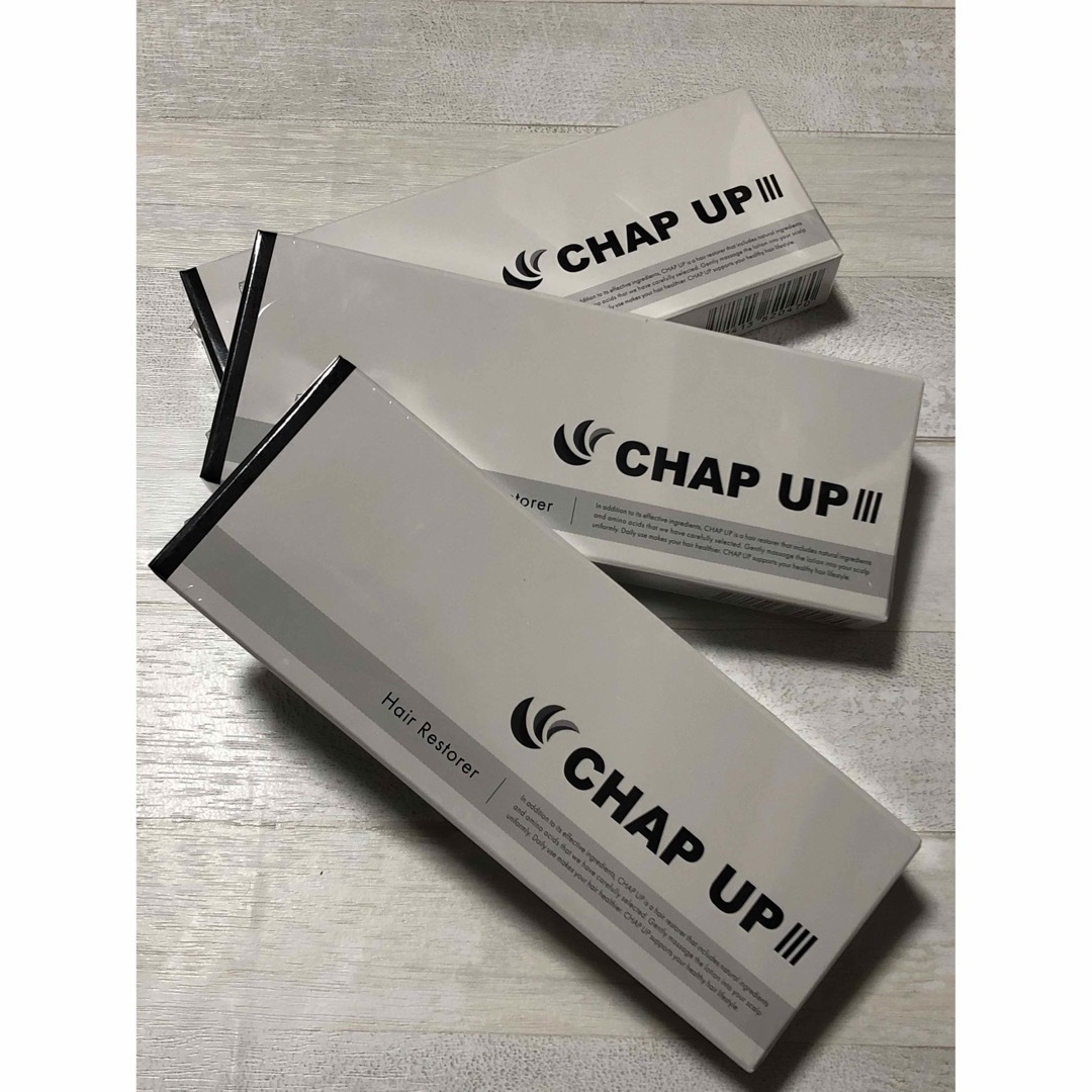 CHAP UP - ☆新品未開封☆ CHAP UP 3個セット チャップアップ薬用育毛