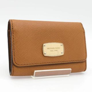 マイケルコース(Michael Kors)の《一点物》MICHAEL KORS 名刺入れ キャメル ゴールド金具(名刺入れ/定期入れ)