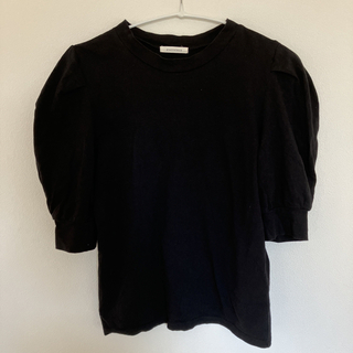 eversince 黒Tシャツ　Fサイズ(Tシャツ(半袖/袖なし))