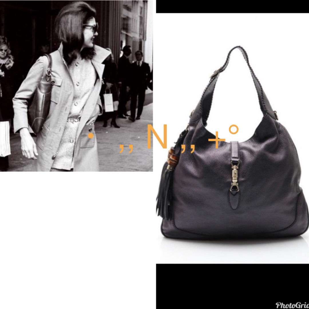 Gucci - GUCCI ニュージャッキー トート & ショルダー223929 正規品 の