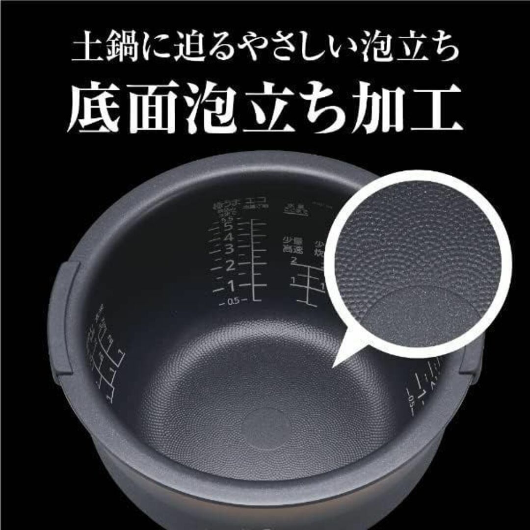 【新品未開封】 圧力IH炊飯ジャー 5.5合炊き タイガー JPI-S100WS 7