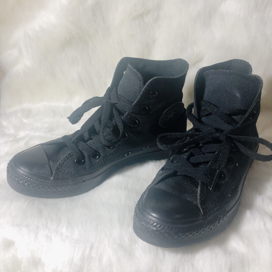ALL STAR（CONVERSE）(オールスター)のconverse  オールスター 22.5cm  ブラック レディースの靴/シューズ(スニーカー)の商品写真