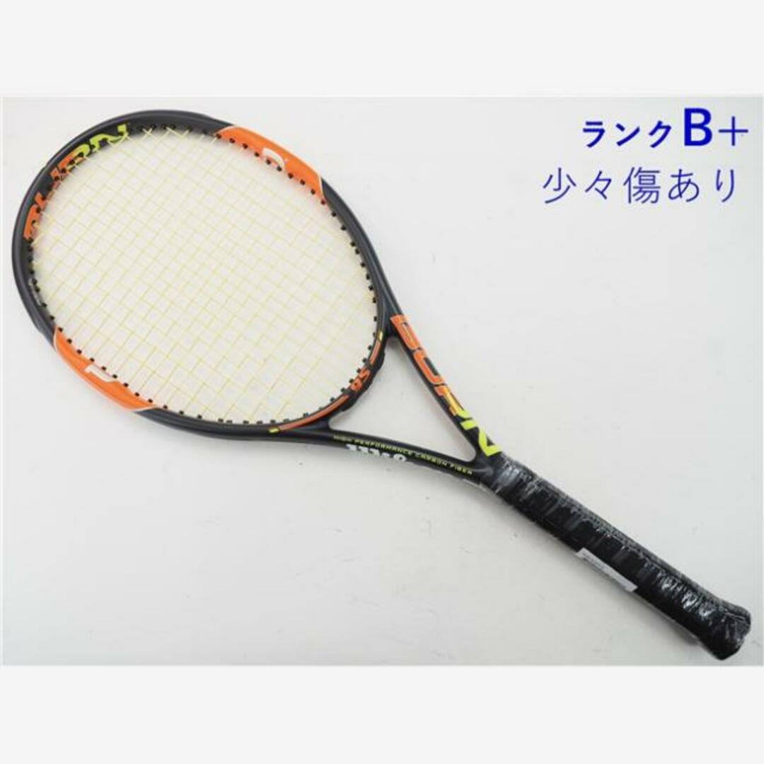 329ｇ張り上げガット状態テニスラケット ウィルソン バーン 95 2015年モデル (G2)WILSON BURN 95 2015