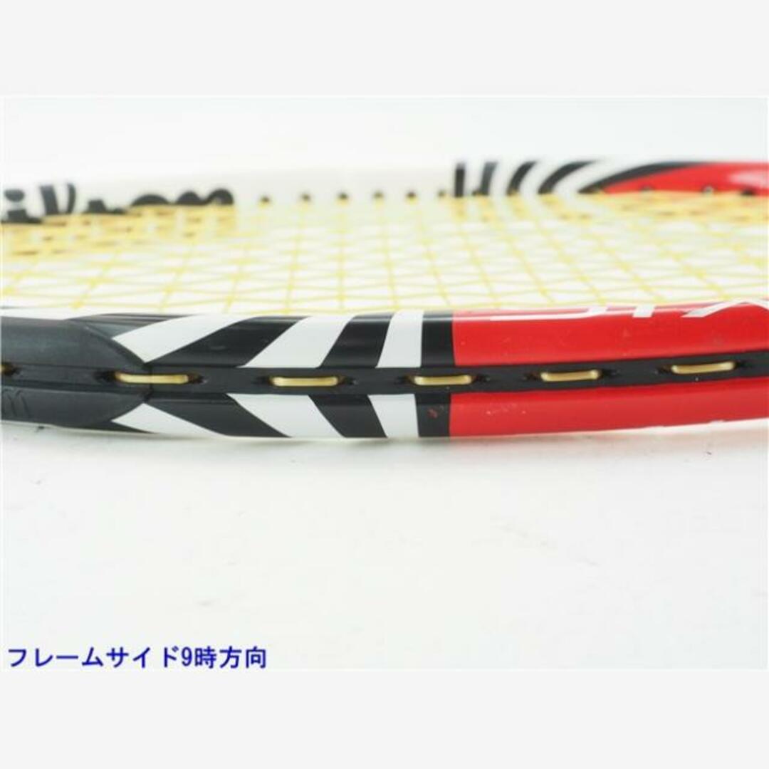 B若干摩耗ありグリップサイズテニスラケット ウィルソン シックスワン 95 JP 2012年モデル (G2)WILSON SIX.ONE 95 JP 2012