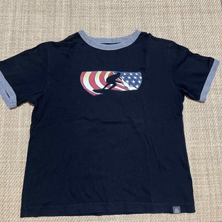 オールドネイビー(Old Navy)の130 S 子供 Tシャツ OLD NAVY 黒(Tシャツ/カットソー)
