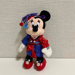 ディズニー(Disney)の6☆ミニー ぬいぐるみバッジ タグなし(ぬいぐるみ)