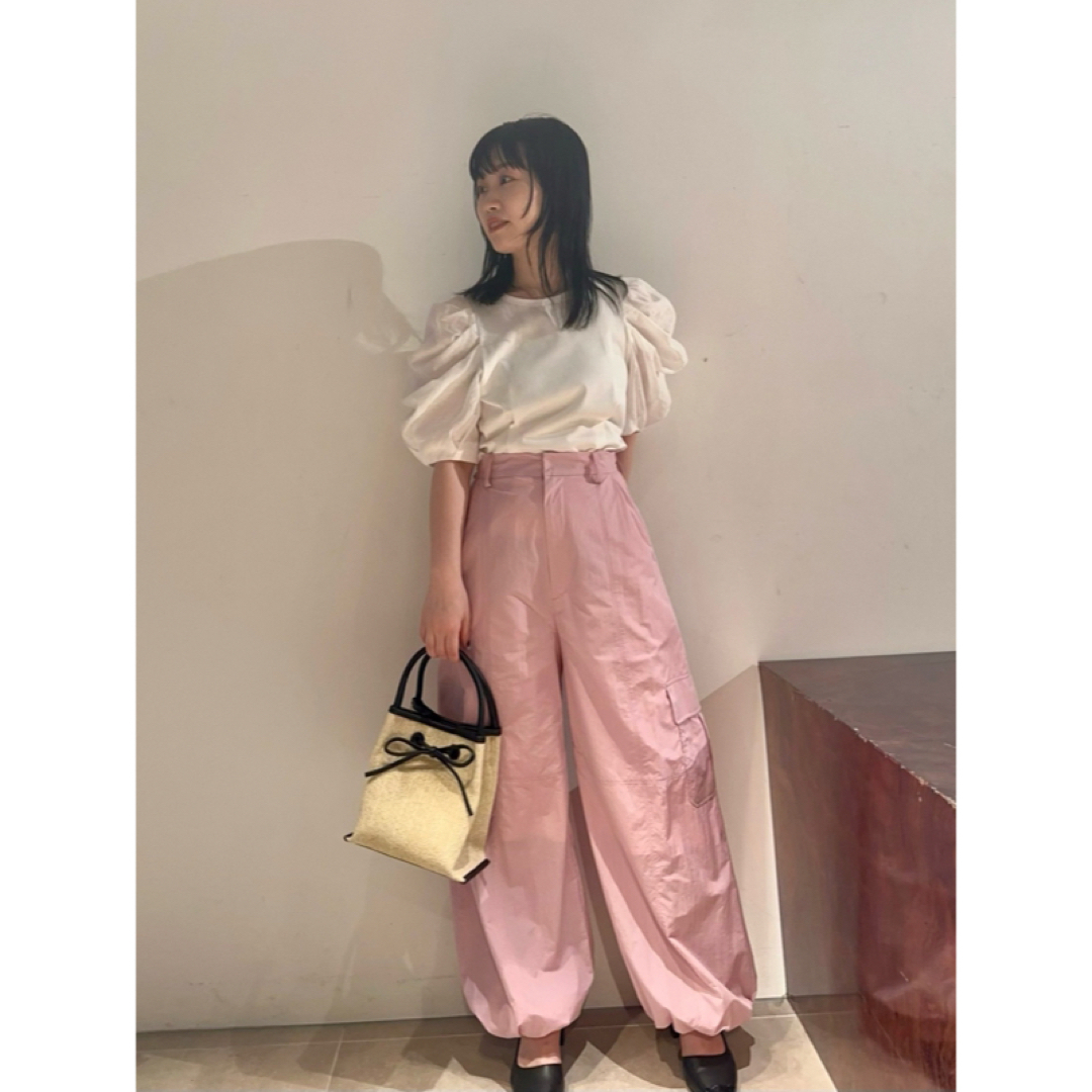 半価販売 ワイドナイロンタフタシアーカーゴパンツ ワークパンツ