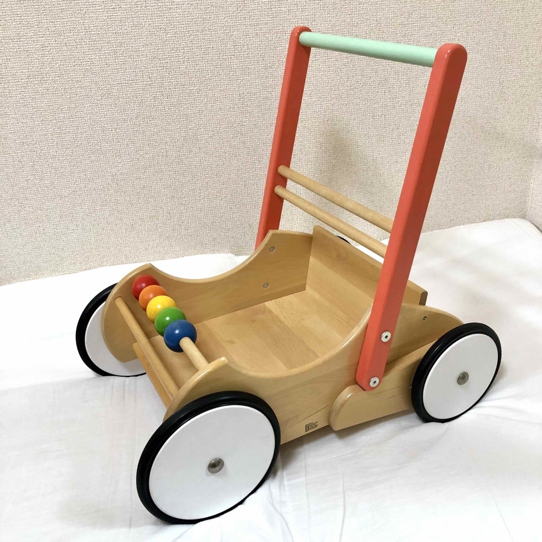 BorneLund - ボーネルンド 手押し車 木製ベビーウォーカー BAJO(バヨ社
