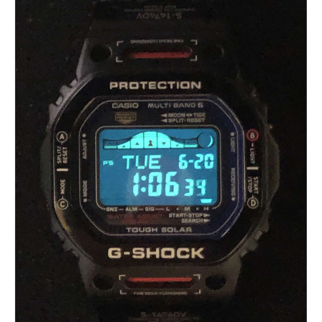 G-SHOCK(ジーショック)の現品限り G-SHOCK カスタム GMW-B5000 TVA-1JRフルセット メンズの時計(腕時計(デジタル))の商品写真