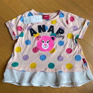 アナップ(ANAP)の薄いピンク　ANAP 130(Tシャツ/カットソー)