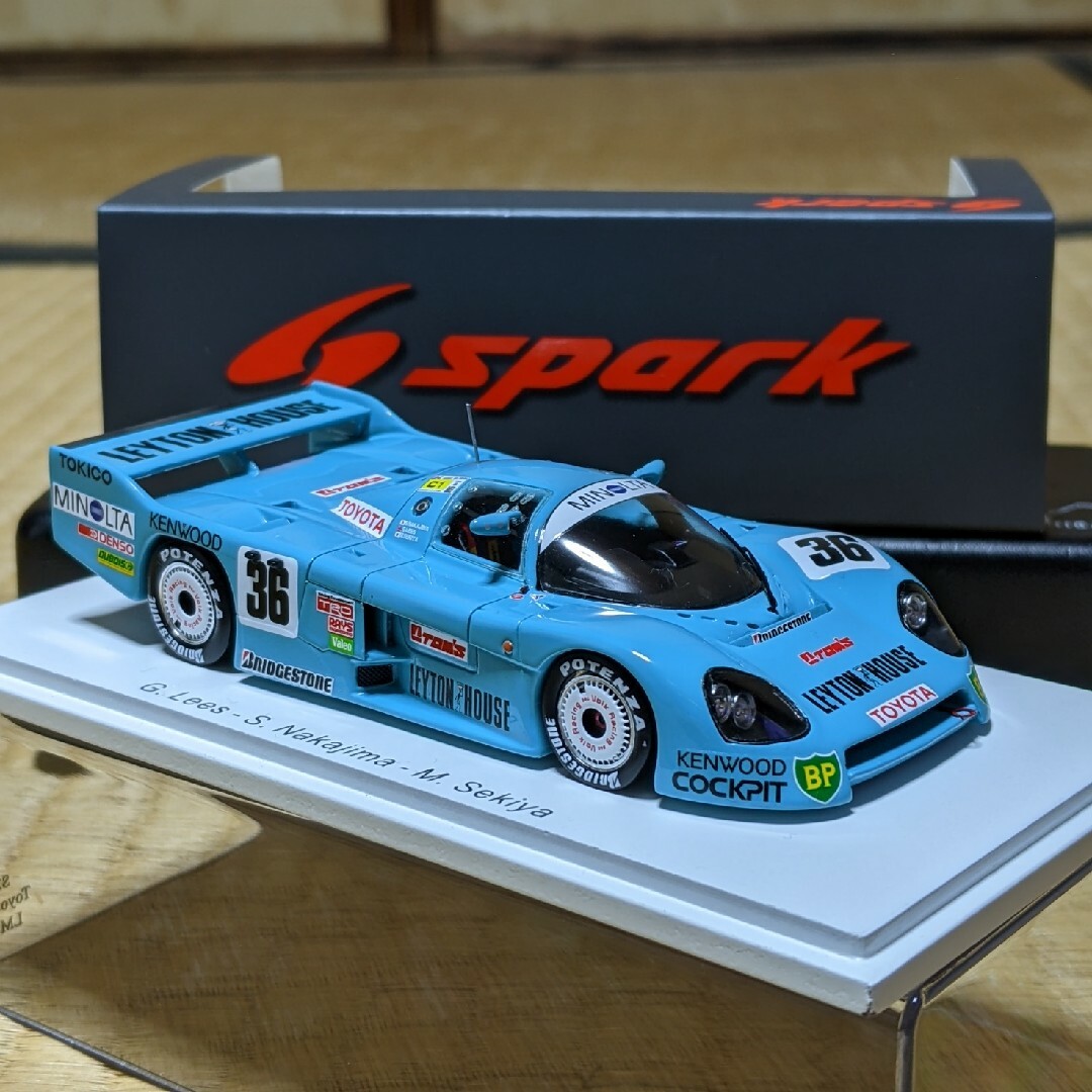 spark、スパーク1/43　トヨタ86 C