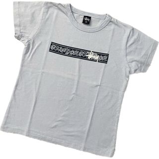 ステューシー(STUSSY)の【STUSSY】90s old stussy ハイビスカスTシャツ M 新品(Tシャツ(半袖/袖なし))