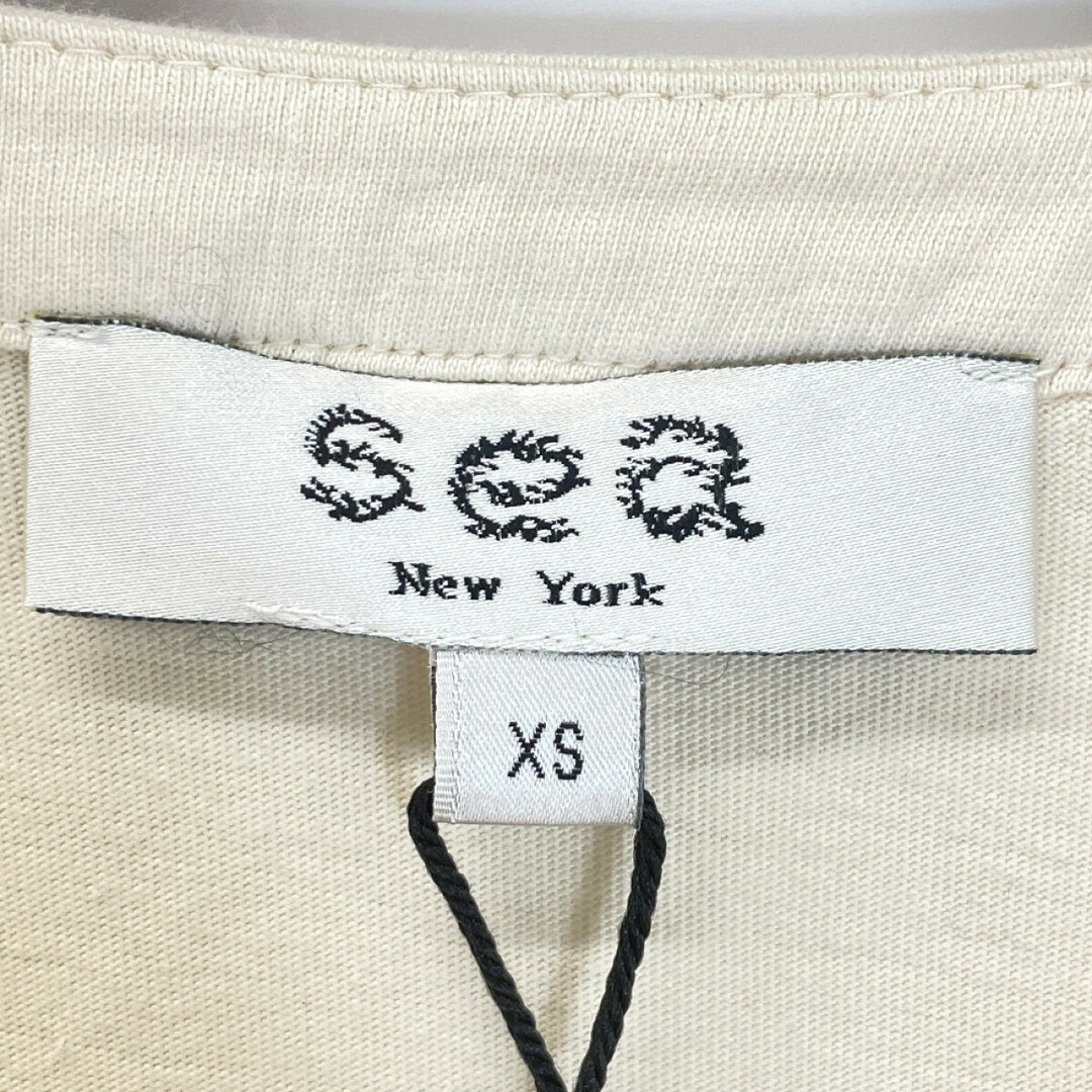 Sea New York(シーニューヨーク)のシー ニューヨーク 23SS アイボリー RS23 129 Steph コットンパフスリーブドレス XS レディースのワンピース(その他)の商品写真