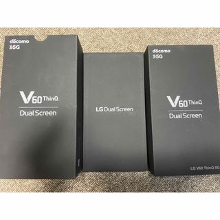 エルジーエレクトロニクス(LG Electronics)のdocomo LG V60 ThinQ 5G L-51A Black(スマートフォン本体)