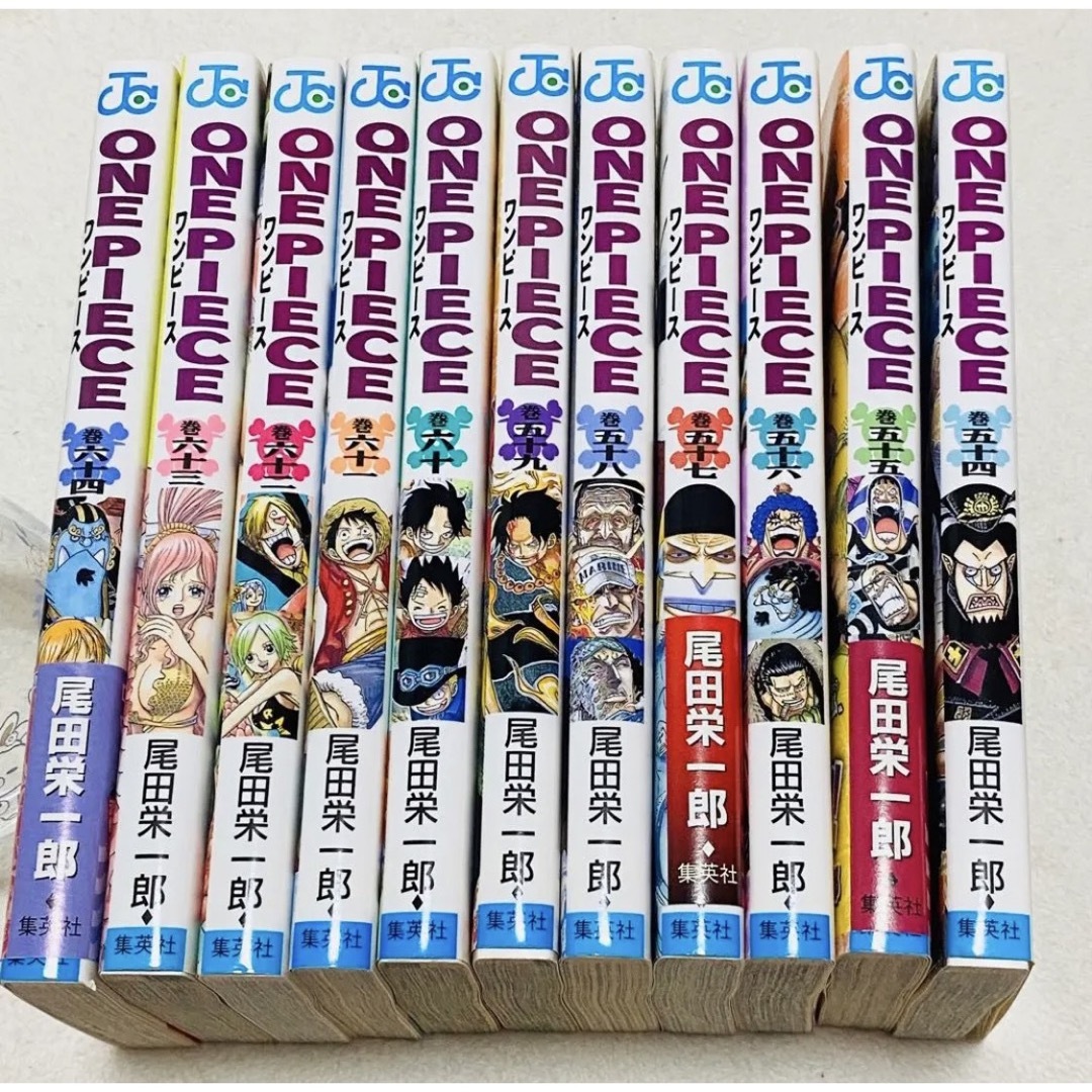 ONE PIECE 単行本漫画 54〜64巻　11冊セット | フリマアプリ ラクマ