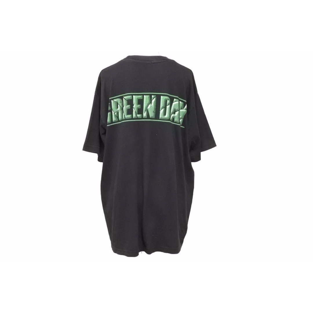 greenday vintage tee pop punk グリーンデイ ヴィンテージ アーティスト バンT ロックT ポップパンク 古着 50713 レディースのトップス(Tシャツ(半袖/袖なし))の商品写真