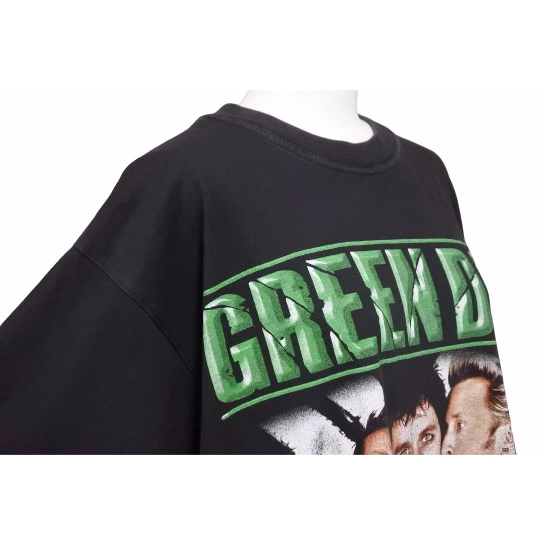 greenday vintage tee pop punk グリーンデイ ヴィンテージ アーティスト バンT ロックT ポップパンク 古着 50713 レディースのトップス(Tシャツ(半袖/袖なし))の商品写真