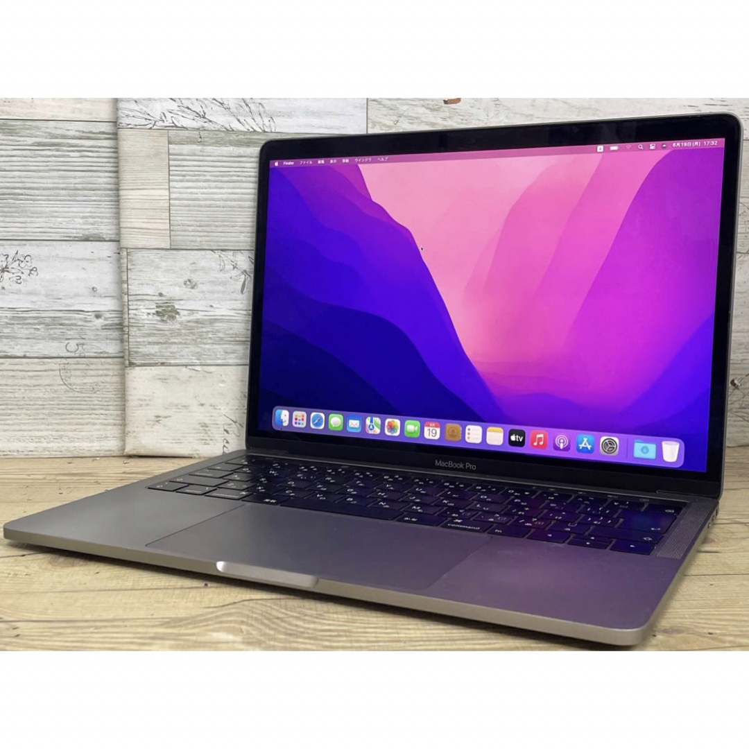 動作品　MacBook Pro 2019 A1989 8569U 1TB