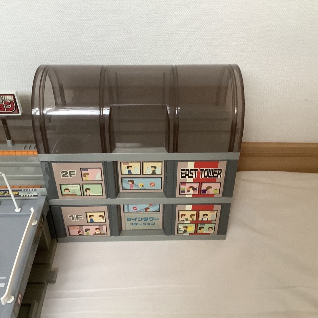 TOMMY - プラレール ツインタワーステーションの通販 by ざわわ TOMMY - プラレール ツインタワーステーションの通販 by ざわわ