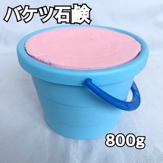 バケツ石鹸　800g　ブルー(洗車・リペア用品)