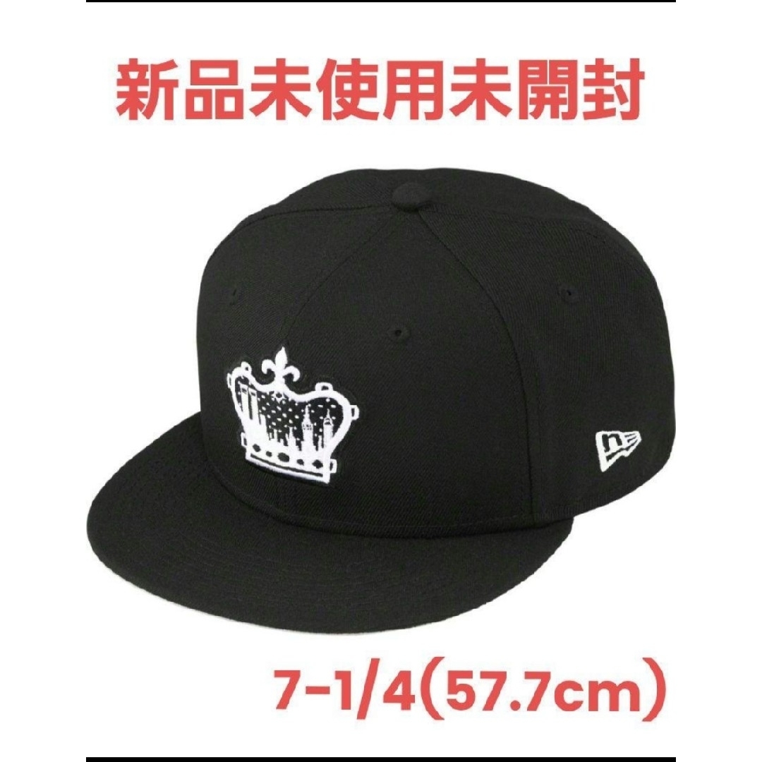 新品Supreme Newera キングオブニューヨークキャップ白x紫7-3/8+airdf ...