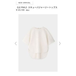 アドーア(ADORE)のkota様専用　ルフィル　スキューバージャージーカットソー(カットソー(半袖/袖なし))